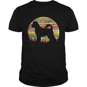 Portuguese Water Dog Retro 70s Vintage Dog Lover Shirt