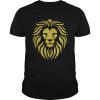 Premium Metallic Gold King Lion Jungle shirt