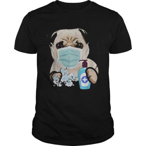 Pug Dog Lover Face Mask shirt