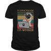 Pug My Working From Home Coworker Vintage shirt