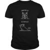 Puggy inhale exhale yoga and dog shirt