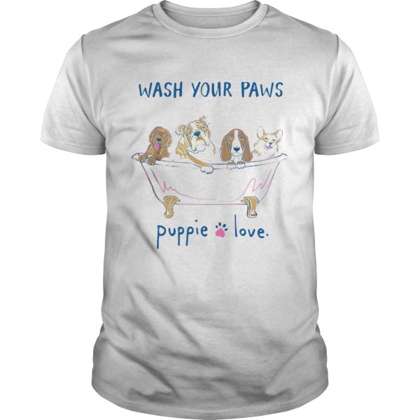 Puppie love youth logo pup help rescue dogs shirt