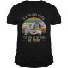 Racoon in a world where you can be anything be kind sunset shirt