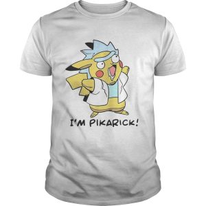 Rick and Morty Fusion Pikachu I’m Pikarick shirt