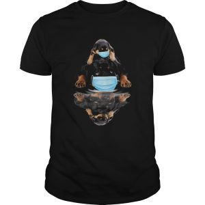 Rottweilers mask water mirror shirt