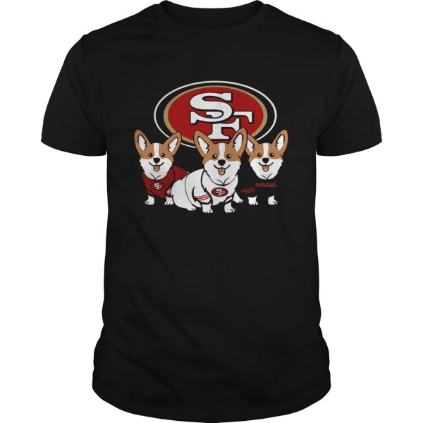 San Francisco 49ers Corgi shirt