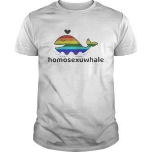 Shark homosexuwhale shirt