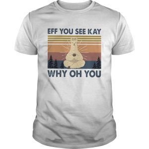 Sheep yoga eff you see kay why oh you vintage shirt