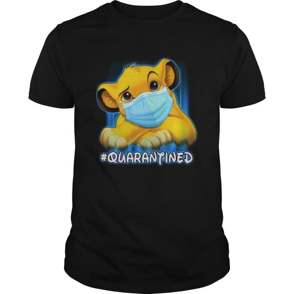 Simba Face Mask Quarantined shirt