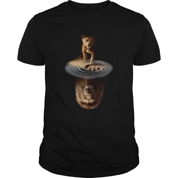 Simba Reflection Mufasa The Lion King 2019 shirt