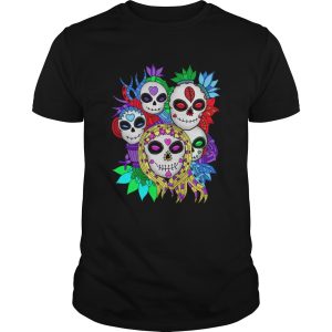 Skulls Family Day Of The Dead Mexican Holiday shirt