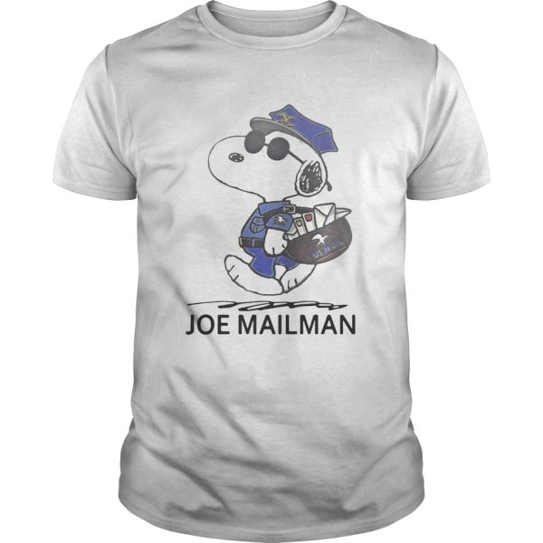 Snoopy Joe mailman shirt