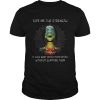 Snoopy lotus yoga give me a strength shirt
