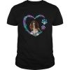 Springer Spaniel Paw Dog Heart shirt