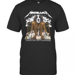 St. Bernard Metallica Master Of Puppies T-Shirt