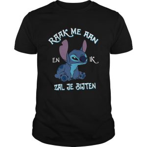 Stitch Raak Me Aan Zal Je Bijten shirt