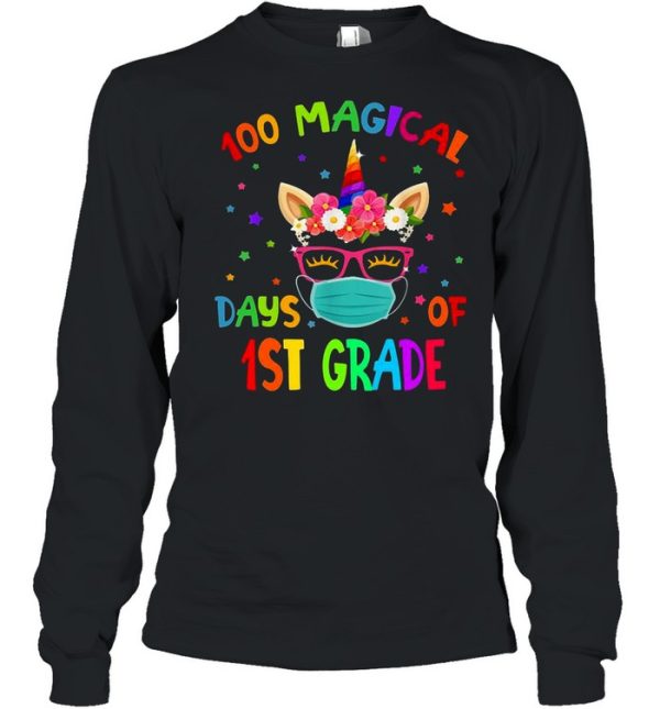 100 Magical Days Of 1St Grade School Unicorn shirt