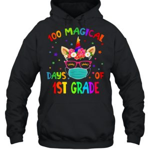 100 Magical Days Of 1St Grade School Unicorn shirt 3