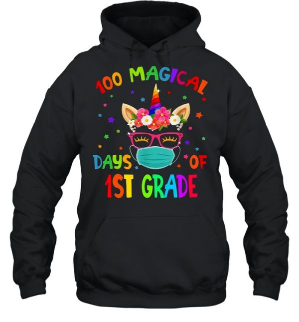 100 Magical Days Of 1St Grade School Unicorn shirt