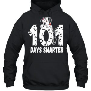 101 Days Smarter Dalmation Dog shirt 3