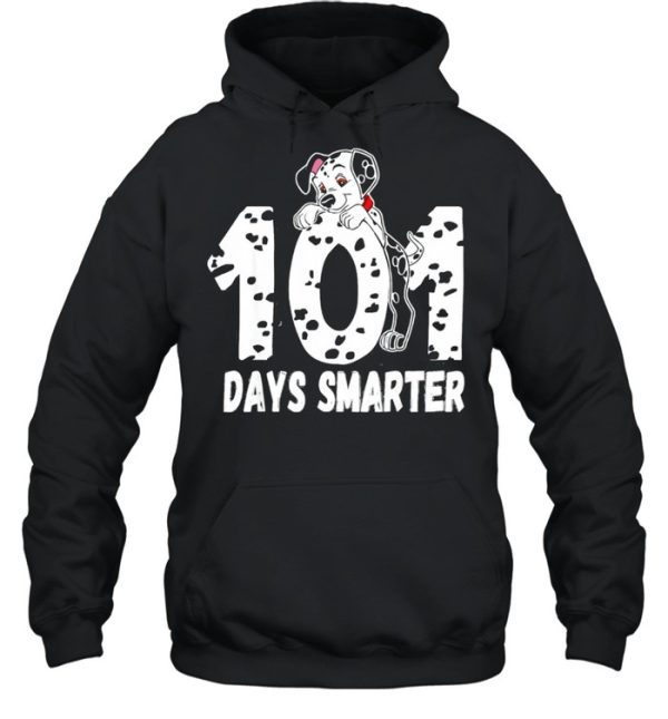 101 Days Smarter Dalmation Dog shirt