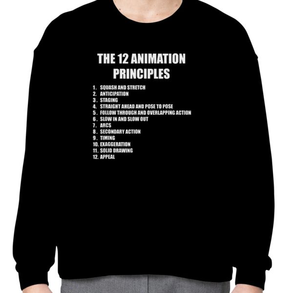 12 Principles Of Animation T-Shirt