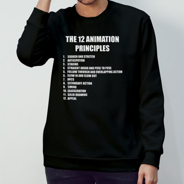 12 Principles Of Animation T-Shirt