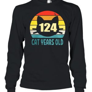 124 Cat Years Old Vintage shirt