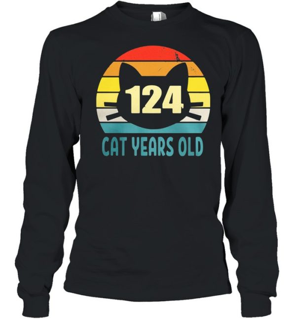 124 Cat Years Old Vintage shirt