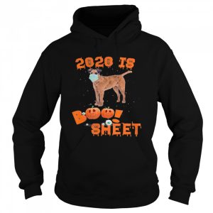 2020 Is Boo Sheet Halloween Irish Terrier Dog Wear Mask shirt 3