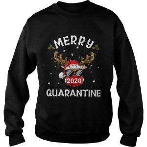 2020 Merry Quarantine Christmas shirt 3