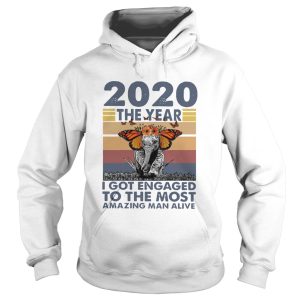 2020 The year I Got Engaged To The Most Amazing Classic shirt 1