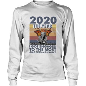 2020 The year I Got Engaged To The Most Amazing Classic shirt 2