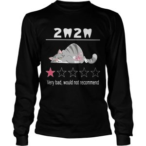 2020 one star rating very bad would not recommend teeth cat halloween shirt 2