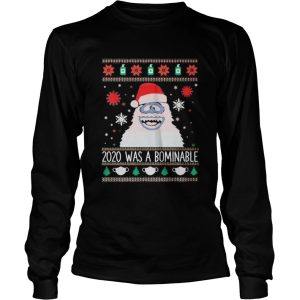 2020 was abominable ugly christmas shirt 2