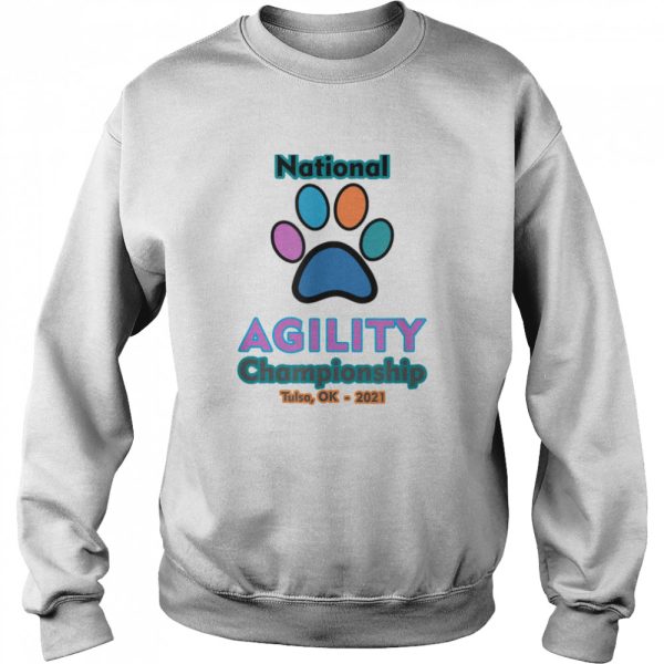 2021 National Agility Championship shirt