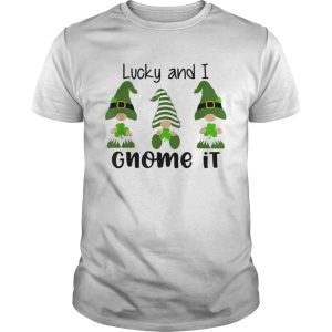 3 Irish Gnomes Leprechauns Shamrocks St Patricks Day shirt