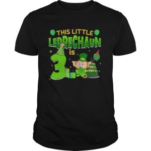 3rd Birthday St. Patrickâ€™s Day shirt