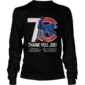 7 Chicago Cubs thank you Joe Maddon Rumors shirt