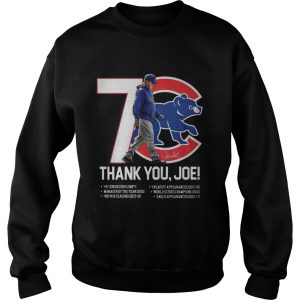 7 Chicago Cubs thank you Joe Maddon Rumors shirt 3