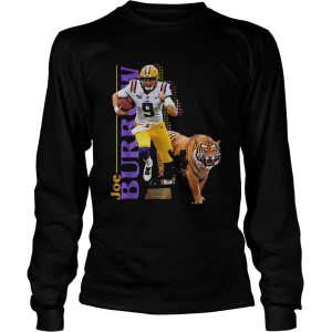 9 Joe Burrow LSU Tigers shirt 2