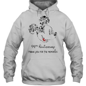 94th anniversary thank you for the memories mickey disney shirt 5