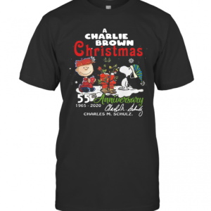 A Charlie Brown Christmas 55Th Anniversary 1965 2020 Signature T-Shirt