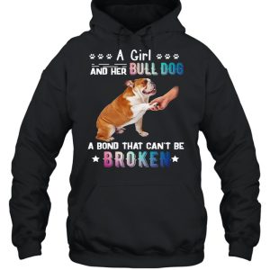 A Girl And Her Bull Dog A Bond That Cant Be Broken shirt 3