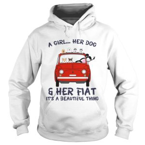 A Girl Her Dog And Her Flat Its A Beautiful Thing shirt 1