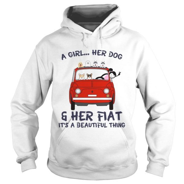 A Girl Her Dog And Her Flat Its A Beautiful Thing shirt