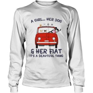 A Girl Her Dog And Her Flat Its A Beautiful Thing shirt 2