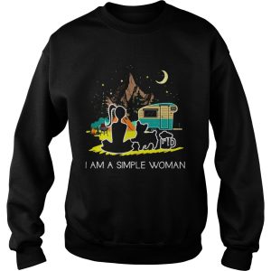 A Simple Woman Yorkshire Dog shirt 3