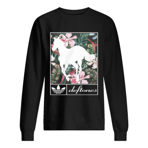 Adidas Deftones Horse Flowers Shirt 1