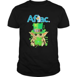Aflac Baby Yoda stpatricks day shirt